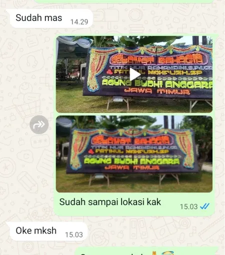 Pengiriman Papan Bunga Tendean