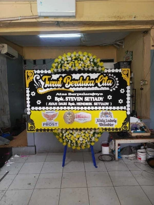 Papan Bunga di Tendean